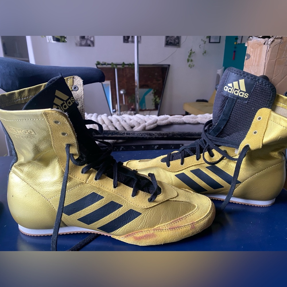 Adidas box hog sneakers
